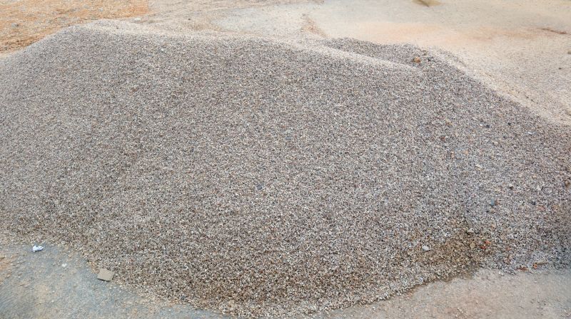 Layered Gravel Installation
