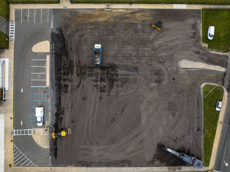 Parking Lot Gravel Repair in Woodstock, GA
