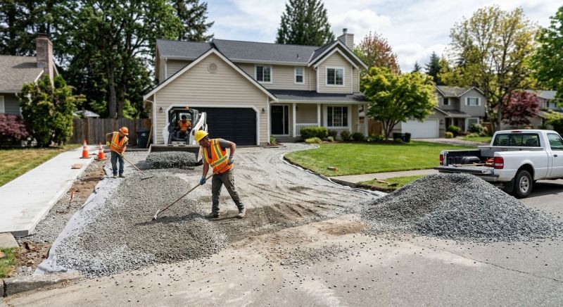 Gravel Driveway Installation Service
