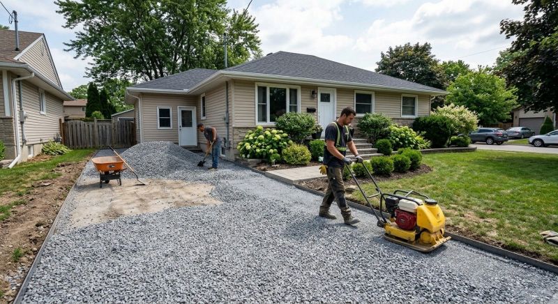 Gravel Driveway Installation